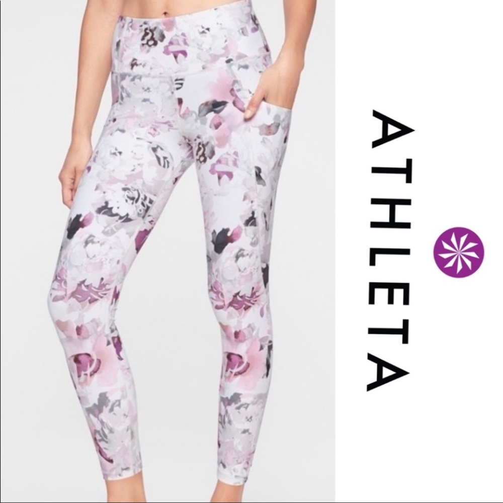 Athleta Salutation Stash 7/8 Leggings